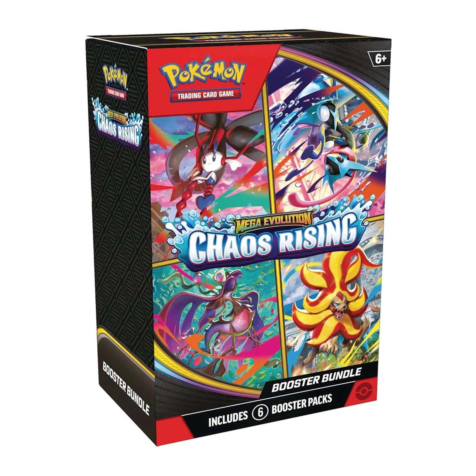 Sealed Pokémon TCG Chaos Rising Booster Bundle, English booster bundle