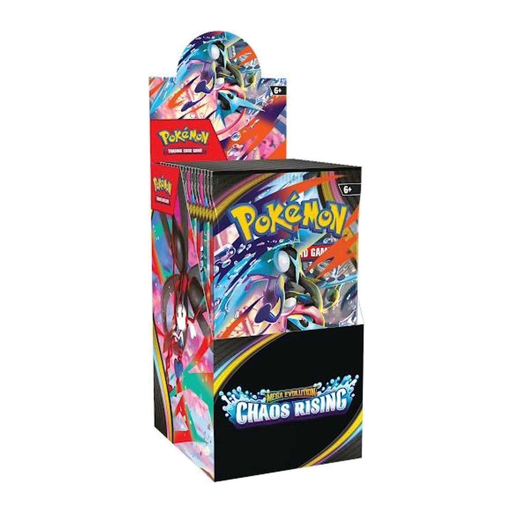 Sealed Pokémon TCG Chaos Rising Half Booster Box, English half booster box